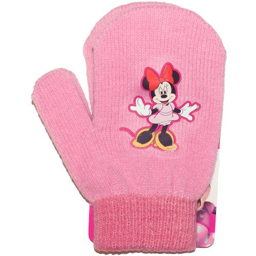 Minnie Egér egyujjas kesztyű rózsaszín