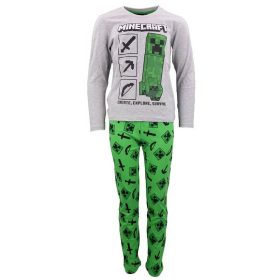 Minecraft pamut fiú pizsama