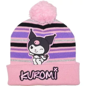 Kuromi bojtos téli sapka 
