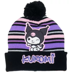 Kuromi bojtos téli sapka 