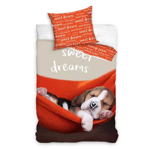 Beagle kutyás ágynemű Sweet dreams