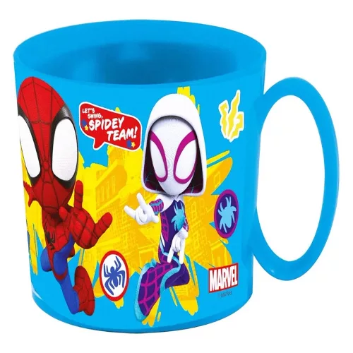 Pókember Spidey mikrózható műanyag bögre