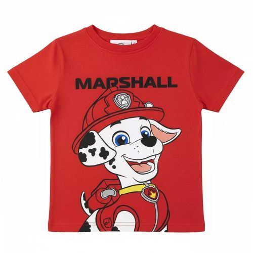 Paw Patrol rövidujjú piros Marshall