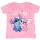 Stitch kislány rövidujjú póló rózsaszín
