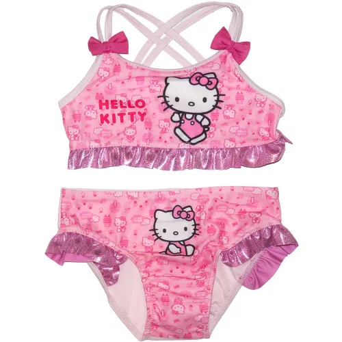 Hello Kitty 2 részes fürdőruha kislányoknak