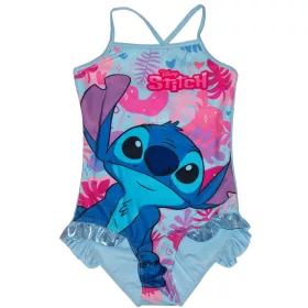 Disney Stitch kislány fürdőruha kék