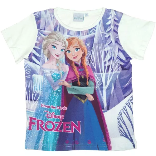 Jégvarázs Frozen gyerek póló Elsa Anna 