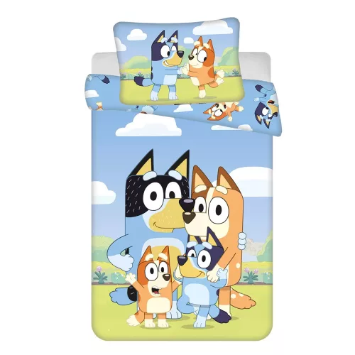 Bluey 2 részes ágyneműhuzat garnitúra gyerekeknek